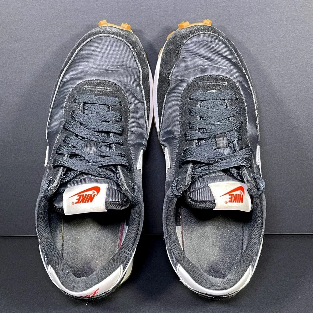 Nike Daybreak Sneakers Women's Size 6 Black White Orange Running Shoes